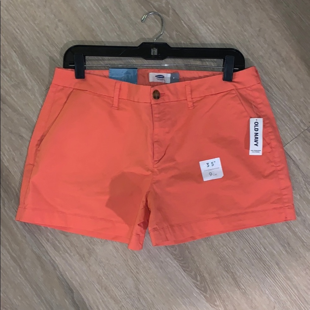 Bright salmon shorts NWT